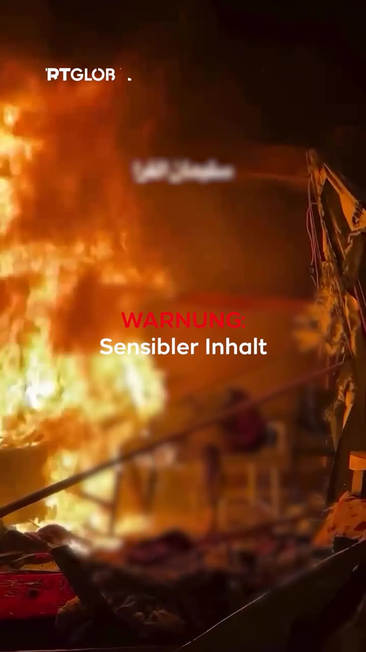 Gaza: Journalist
lebendig verbrannt